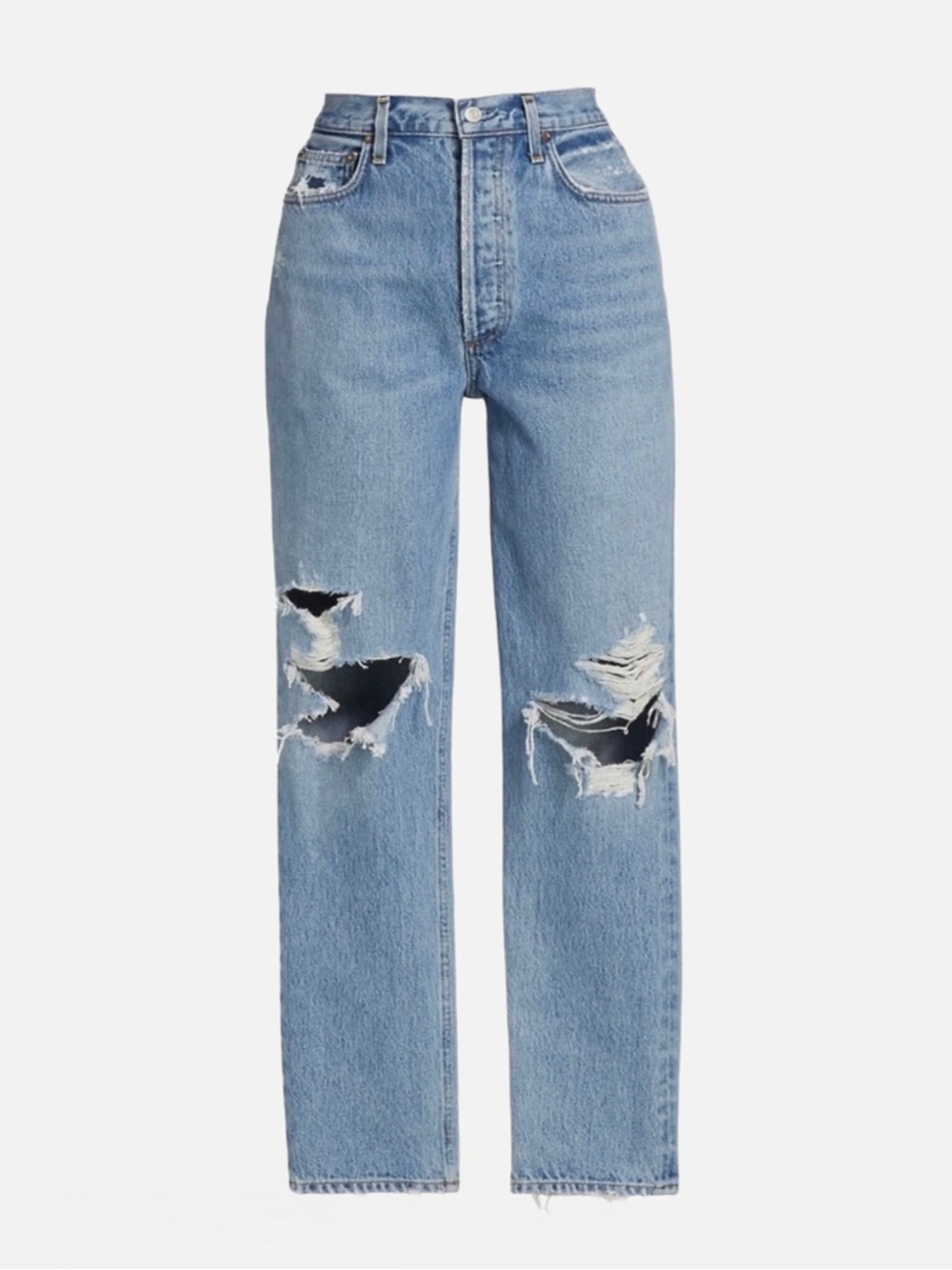 NWT • AGOLDE Fen High Rise Straight Leg Jeans - Picture 10 of 11
